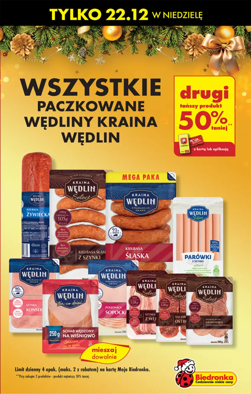 Gazetka promocyjna Biedronka - Od poniedzialku - ważna 23.12 do 28.12.2024 - strona 13 - produkty: Dron, Fa, Kiełbasa, LANA, Parówki