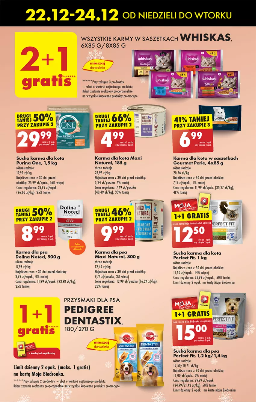 Gazetka promocyjna Biedronka - Od poniedzialku - ważna 23.12 do 28.12.2024 - strona 71 - produkty: Dron, Gra, Pedigree, Por, Przysmaki, Pur, Purina, Sucha karma, Whiskas