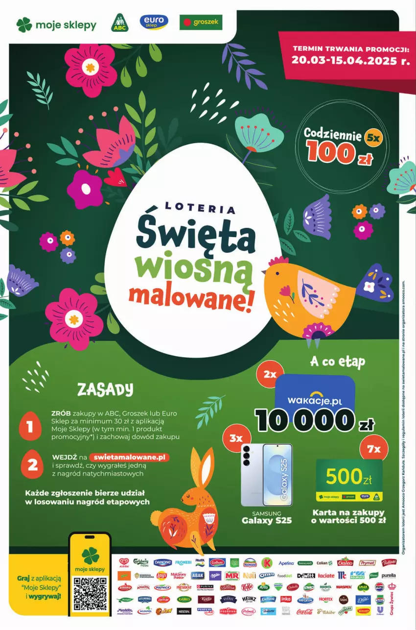 Gazetka promocyjna ABC - ważna 20.03 do 01.04.2025 - strona 4 - produkty: Gala, Gra, Groszek, Pur, Samsung