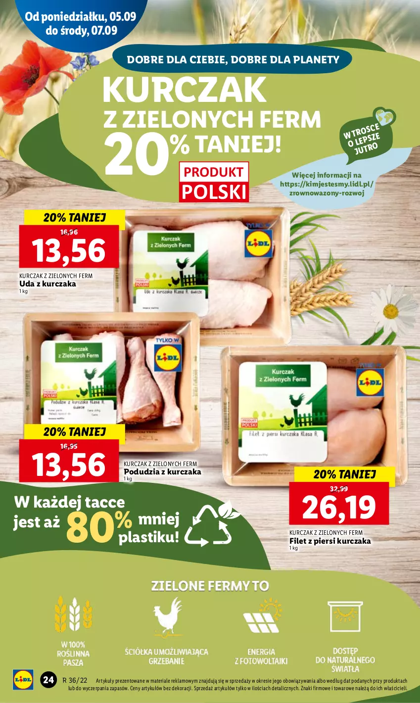 Gazetka promocyjna Lidl - GAZETKA - ważna 05.09 do 07.09.2022 - strona 28 - produkty: Filet z piersi kurczaka, Kurczak, Wazon