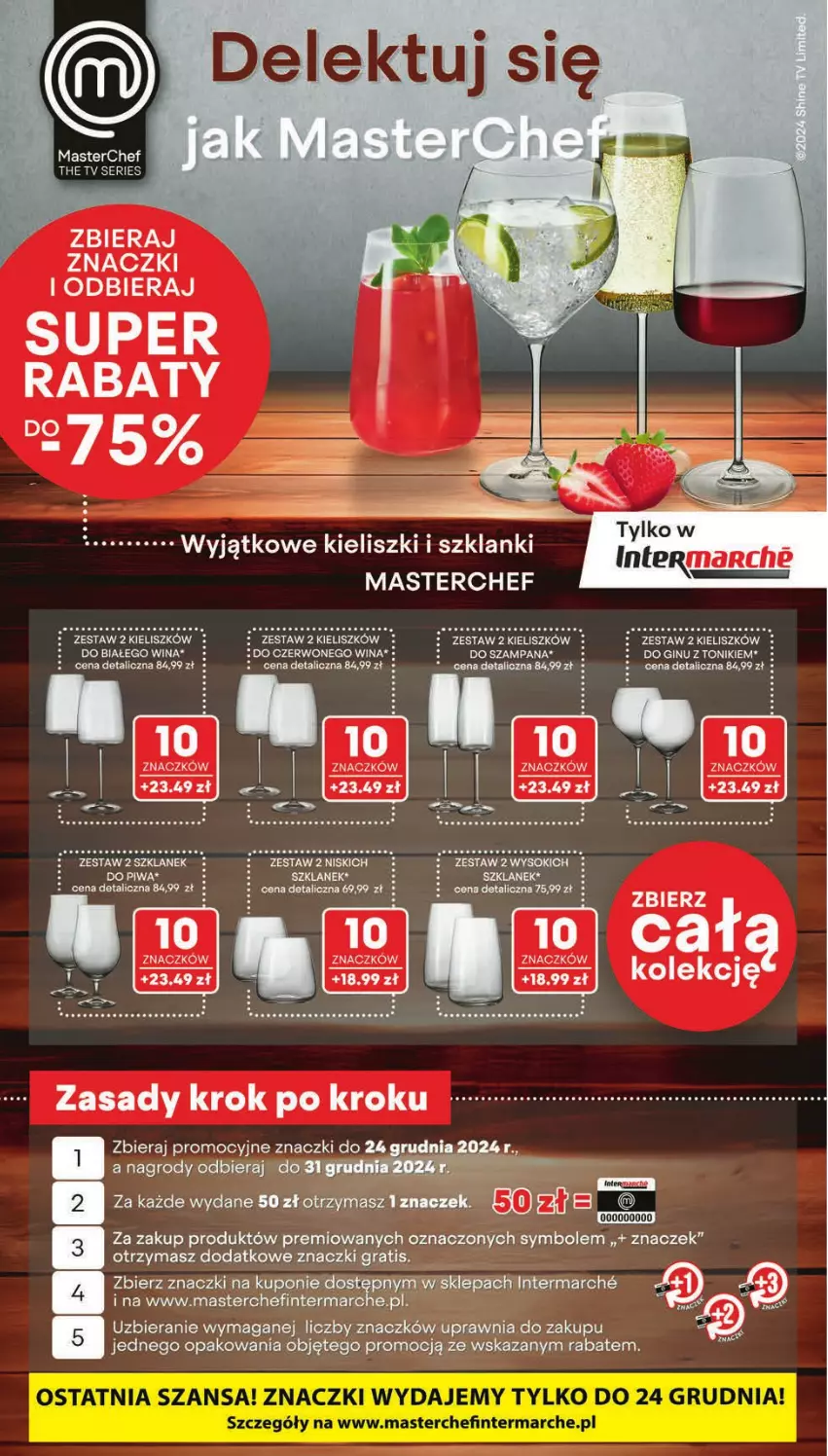 Gazetka promocyjna Intermarche - Gazetka Intermarche - ważna 19.12 do 24.12.2024 - strona 44 - produkty: Gin, Gra, Piec, Piwa, Ser, Sok, Tonik