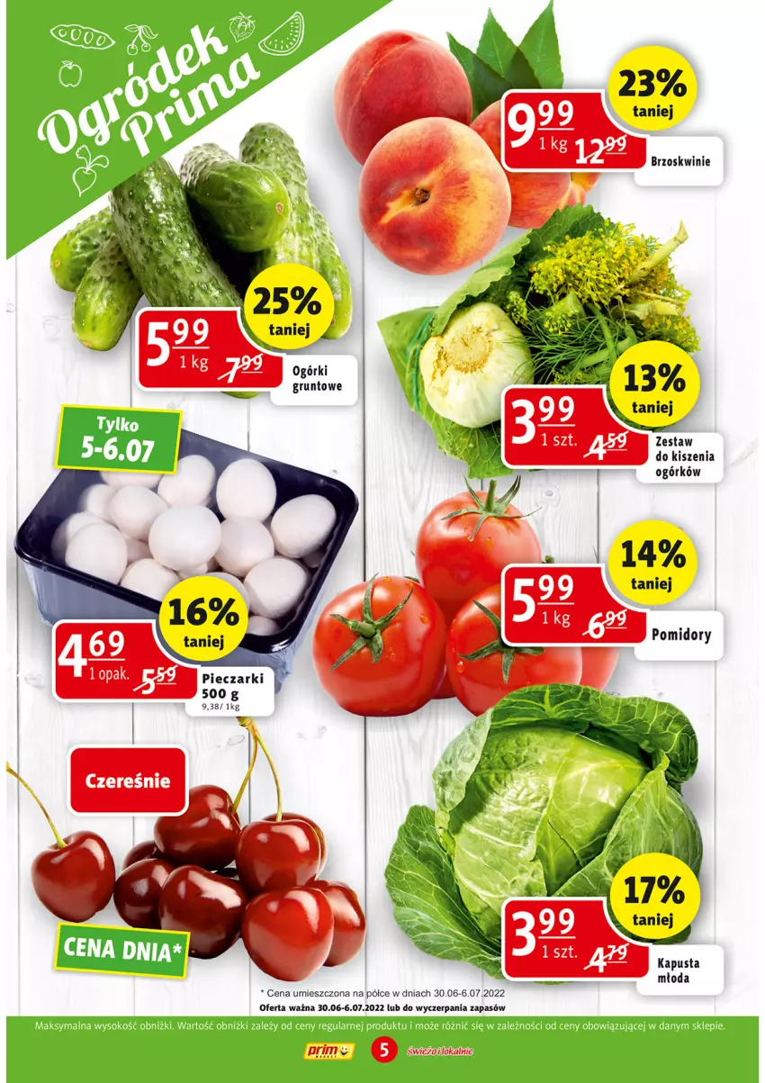 Gazetka promocyjna Prim Market - ważna 30.06 do 06.07.2022 - strona 5 - produkty: Piec