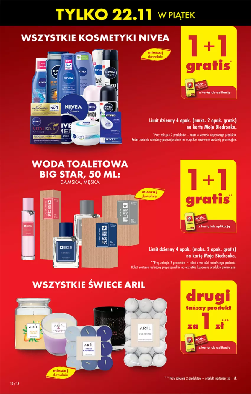 Gazetka promocyjna Biedronka - Od czwartku - ważna 21.11 do 27.11.2024 - strona 12 - produkty: Dron, Gra, Nivea, Woda, Woda toaletowa