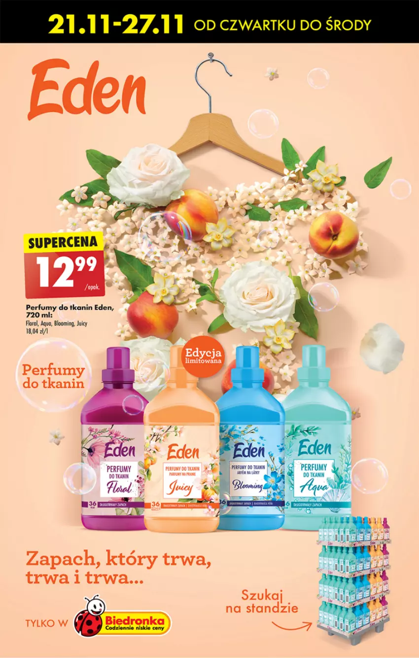 Gazetka promocyjna Biedronka - Od czwartku - ważna 21.11 do 27.11.2024 - strona 65 - produkty: Flora, Perfum, Ser, Tran