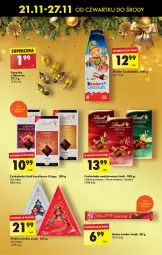 Gazetka promocyjna Biedronka - Od czwartku - Gazetka - ważna od 27.11 do 27.11.2024 - strona 39 - produkty: Iams, Praliny, Lindor, Czekolada, Baton, Kinder, Lindt, Likier, Czekolada nadziewana