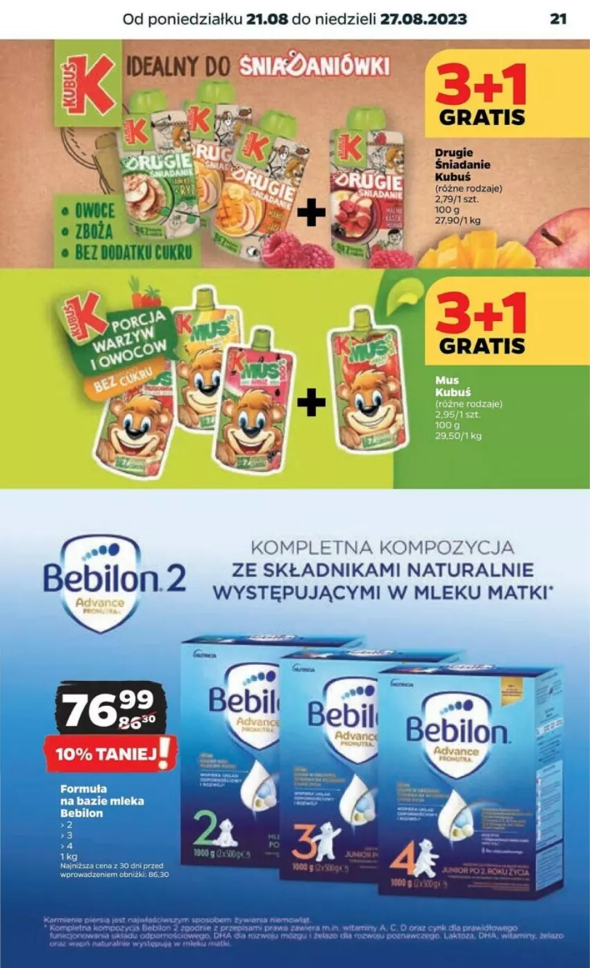 Gazetka promocyjna Netto - ważna 21.08 do 27.08.2023 - strona 14 - produkty: BEBILON, Gra, Kubuś