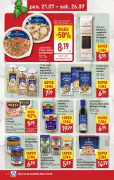 Gazetka promocyjna Aldi - Pełna oferta - Gazetka - ważna od 26.07 do 26.07.2025 - strona 18 - produkty: Mozzarella, Piec, Sałatka, Pizza z pieca kamiennego, Makaron, Sos, Rio Mare, Sałat, Pizza, Tagliatelle, Spaghetti, Tuńczyk, Fa