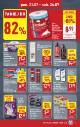 Gazetka promocyjna Aldi - Pełna oferta - Gazetka - ważna od 26.07 do 26.07.2025 - strona 21 - produkty: Papier, Old Spice, Dezodorant, Pasta do zębów, Papier toaletowy, Ręcznik, Szampon, Znicz, Colgate, LG