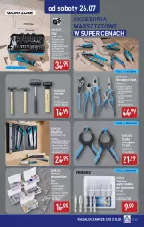 Gazetka promocyjna Aldi - Pełna oferta - Gazetka - ważna od 26.07 do 26.07.2025 - strona 35 - produkty: Wkręt, Piła płatnica, Młotek, Szczypce, Młot, Haczyk