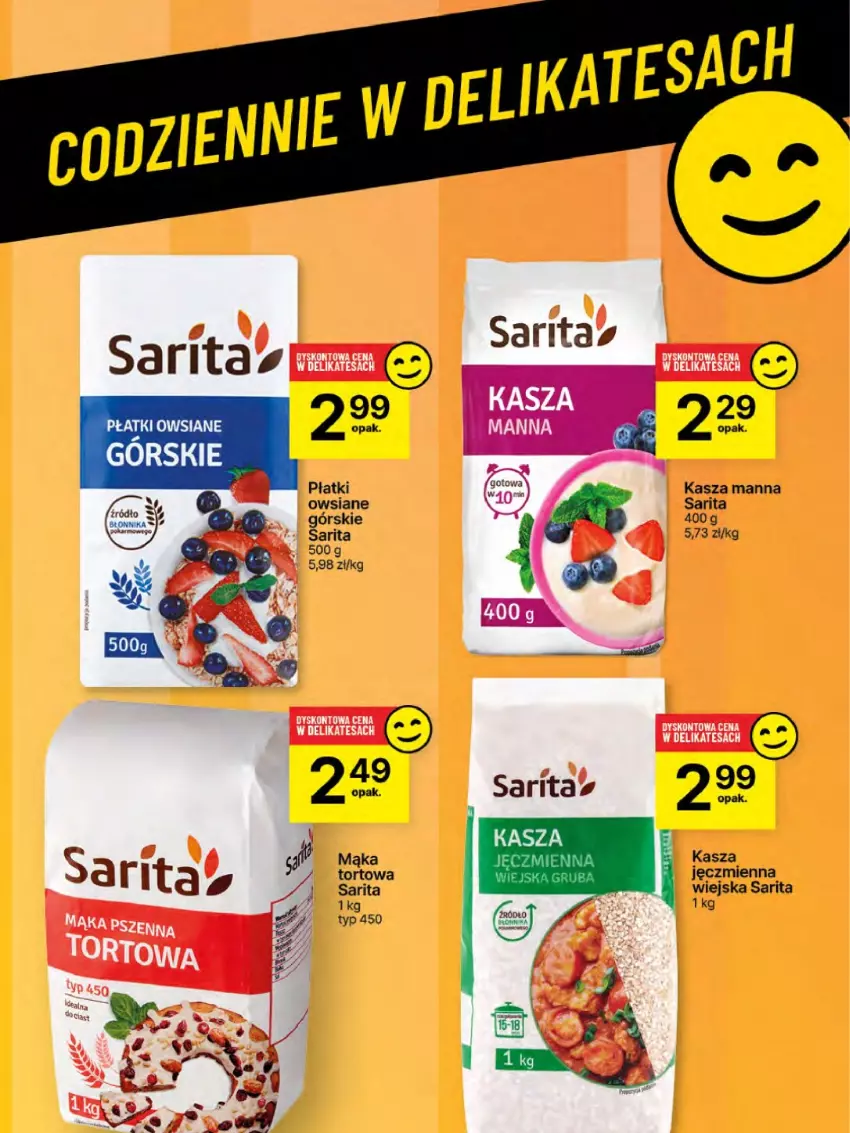 Gazetka promocyjna Delikatesy Centrum - NOWA GAZETKA Delikatesy Centrum od 6 marca! 6-12.03.2025 - ważna 06.03 do 12.03.2025 - strona 52 - produkty: Kasza, Kasza jęczmienna, Sarita