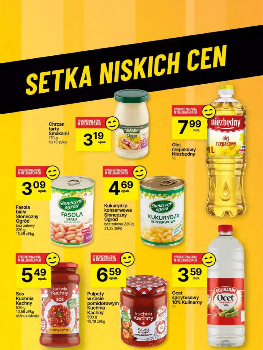 Gazetka promocyjna Delikatesy Centrum - NOWA GAZETKA Delikatesy Centrum od 6 marca! 6-12.03.2025 - ważna 06.03 do 12.03.2025 - strona 55 - produkty: Chrzan, Fa, Fasola, Kuchnia, Kukurydza, Kukurydza konserwowa, Ocet, Ogród, Pulpety, Ser, Sos