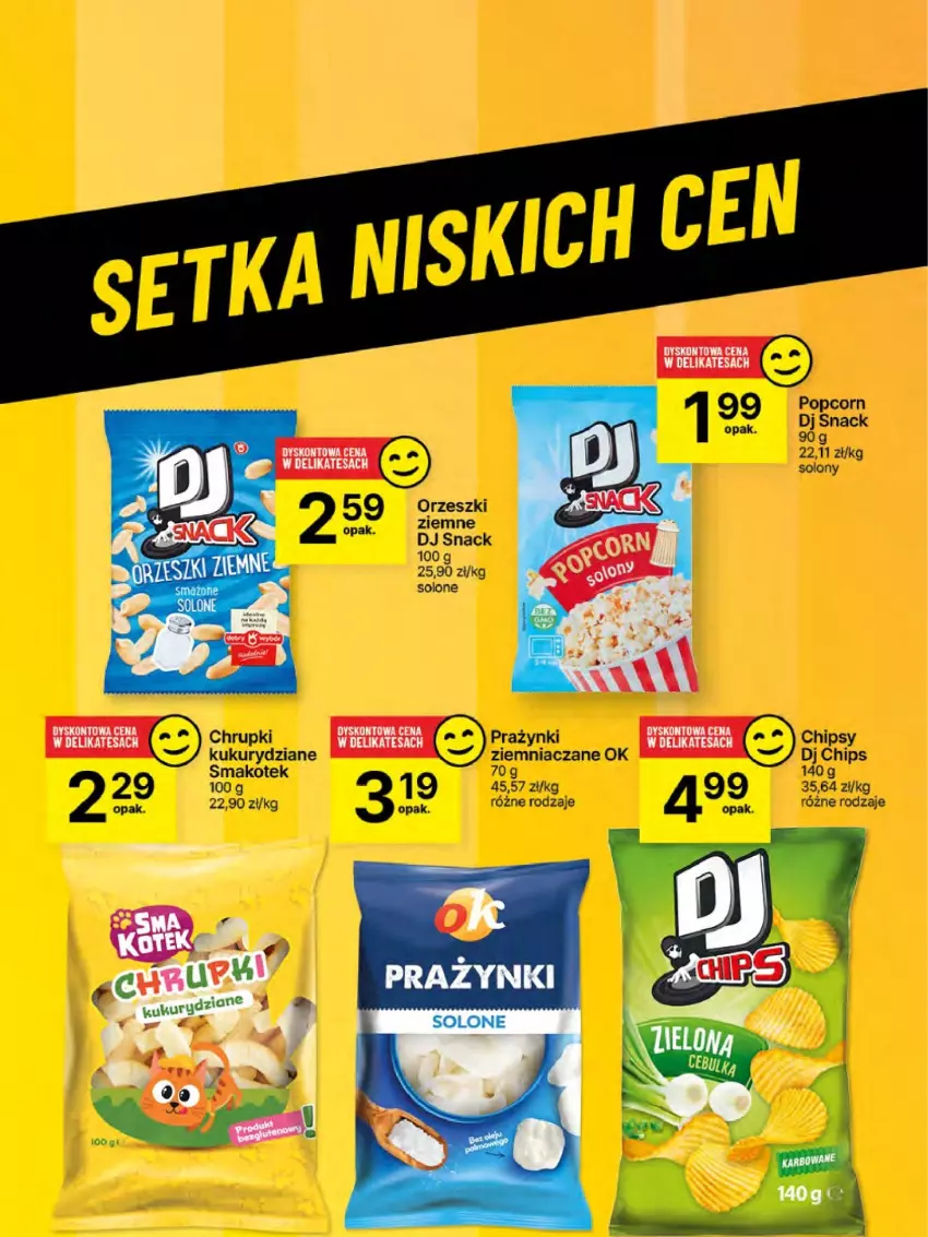 Gazetka promocyjna Delikatesy Centrum - NOWA GAZETKA Delikatesy Centrum od 6 marca! 6-12.03.2025 - ważna 06.03 do 12.03.2025 - strona 57 - produkty: Chipsy, Chrupki, Fizan, Kotek, Orzeszki, Orzeszki ziemne, Smakotek