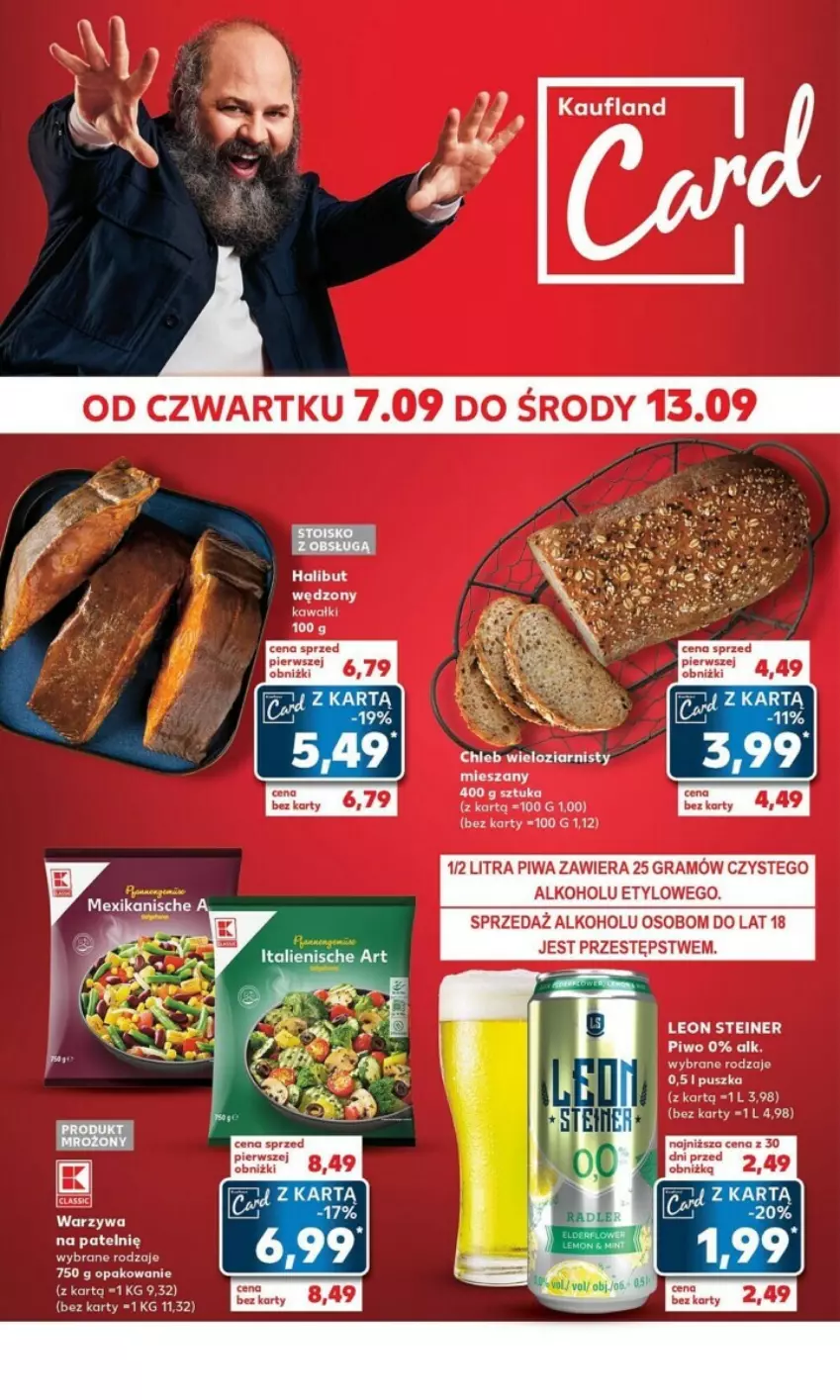 Gazetka promocyjna Kaufland - ważna 11.09 do 13.09.2023 - strona 10 - produkty: Chleb, Chleb wieloziarnisty, Gra, Kawa, LG, Piwa, Piwo