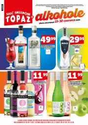 Gazetka promocyjna Topaz - Gazetka - Gazetka - ważna od 30.06 do 30.06.2026 - strona 3 - produkty: Top, Bols, Fresco, Wódka, Wino, Napój