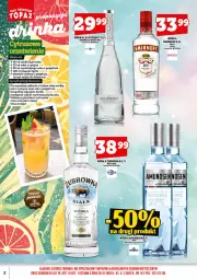Gazetka promocyjna Topaz - Gazetka - Gazetka - ważna od 30.06 do 30.06.2026 - strona 4 - produkty: Sok, Amundsen, Cytryny, Napoje, Plasterki, Wódka, Sprite, Grejpfrut