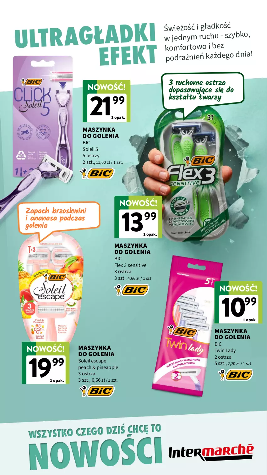 Gazetka promocyjna Intermarche - Gazetka Intermarche - ważna 07.05 do 20.05.2026 - strona 12 - produkty: Ananas, BIC, Maszynka, Maszynka do golenia, Szynka