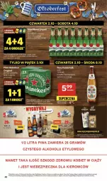 Gazetka promocyjna Delikatesy Centrum - Franczyza DC40 Czwartek - Gazetka - ważna od 08.10 do 08.10.2025 - strona 45 - produkty: Piwa, Piwo, Piec, Rum, Gin, Gra, Heineken, Pilsner Urquell