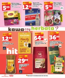 Gazetka promocyjna Topaz - Gazetka - Gazetka - ważna od 28.01 do 28.01.2026 - strona 20 - produkty: Tchibo, Kawa rozpuszczalna, Top, Gin, Kawa ziarnista, Brit, Kawa mielona, Kawa, Kosz, Fusion, Lipton, Jacobs, Herbata, Herbapol, Fa