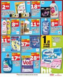 Gazetka promocyjna Topaz - Gazetka - Gazetka - ważna od 28.01 do 28.01.2026 - strona 25 - produkty: Top, Papier, Finish, Zawieszka do wc, Bref, Worki na śmieci, Papier toaletowy, Wełna, Mola, Worki na śmiec, Zmywarki, Pronto, Fa
