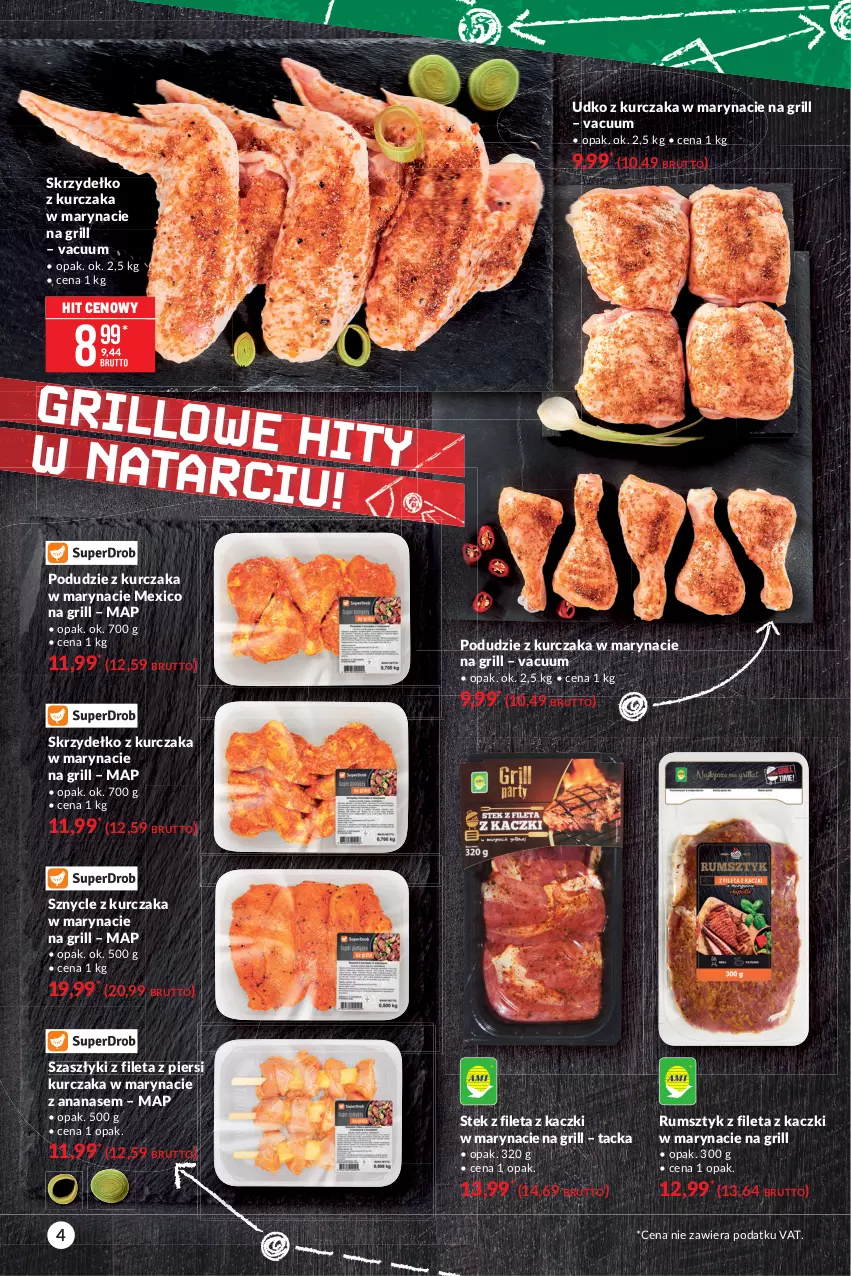 Gazetka promocyjna Makro - [Oferta specjalna] Wszystko na grill - ważna 15.06 do 28.06.2021 - strona 4 - produkty: Ananas, Grill, Kurczak, Podudzie z kurczaka, Rum, Stek