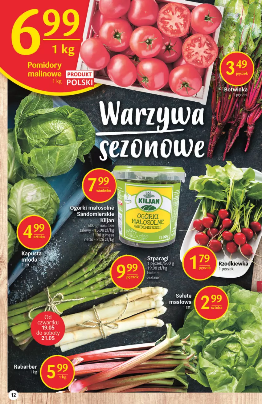 Gazetka promocyjna Delikatesy Centrum - Gazetka DC19 - ważna 19.05 do 25.05.2022 - strona 12 - produkty: Inka, Masło, Rzodkiewka, Sałat, Sałata masłowa