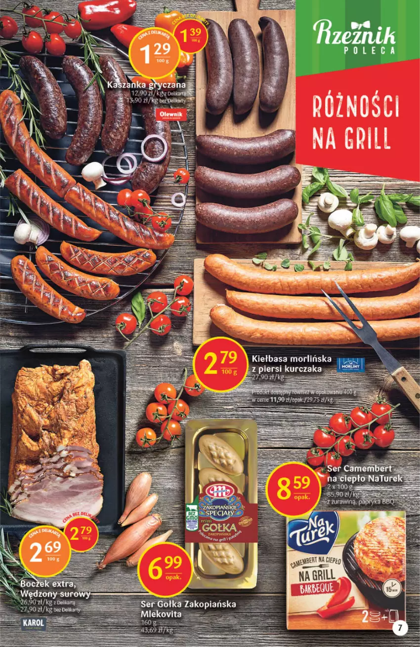 Gazetka promocyjna Delikatesy Centrum - Gazetka DC19 - ważna 19.05 do 25.05.2022 - strona 7 - produkty: Grill, Kiełbasa