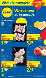 Gazetka promocyjna Lidl - Lidl w Warszawie - Gazetka - ważna od 07.02 do 07.02.2026 - strona 1 - produkty: Kurczak, Cytryny, Jabłka