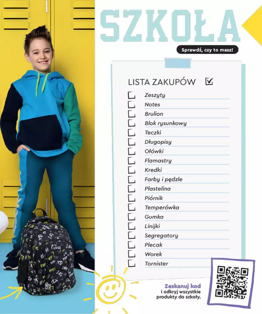 Gazetka promocyjna Biedronka - Szkoła - ważna 02.08 do 01.09.2021 - strona 3 - produkty: Długopis, Fa, Flamastry, Lion, Piórnik, Plastelina, Plecak