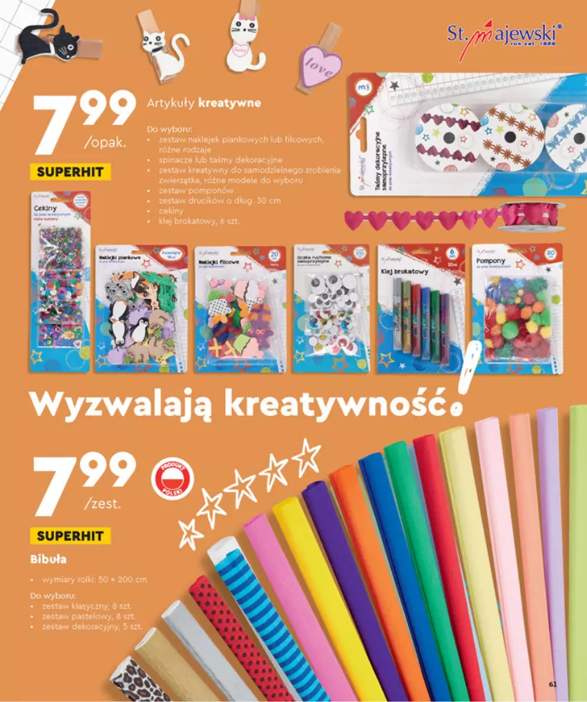 Gazetka promocyjna Biedronka - Szkoła - ważna 02.08 do 01.09.2021 - strona 61 - produkty: Bezy, Fa