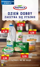 Gazetka promocyjna Lidl - GAZETKA - Gazetka - ważna od 02.07 do 02.07.2025 - strona 20 - produkty: Serek wiejski, Ser, Twaróg, Piątnica, Serek, Twaróg półtłusty, Kefir, Mleko
