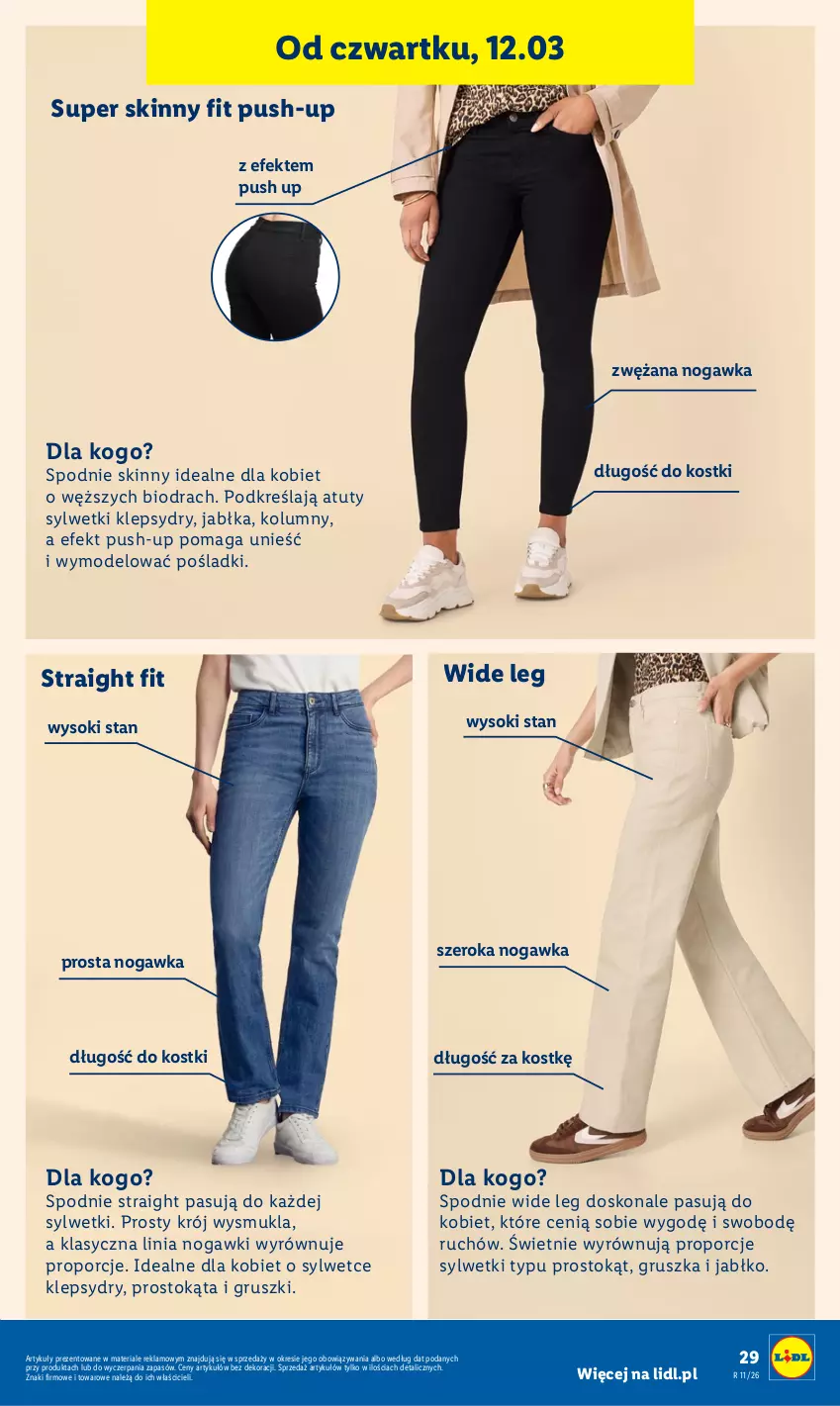 Gazetka promocyjna Lidl - Oferta ważna od 9.03 - ważna 09.03 do 14.03.2026 - strona 37 - produkty: Gruszki, Jabłka, Por, Sok, Spodnie