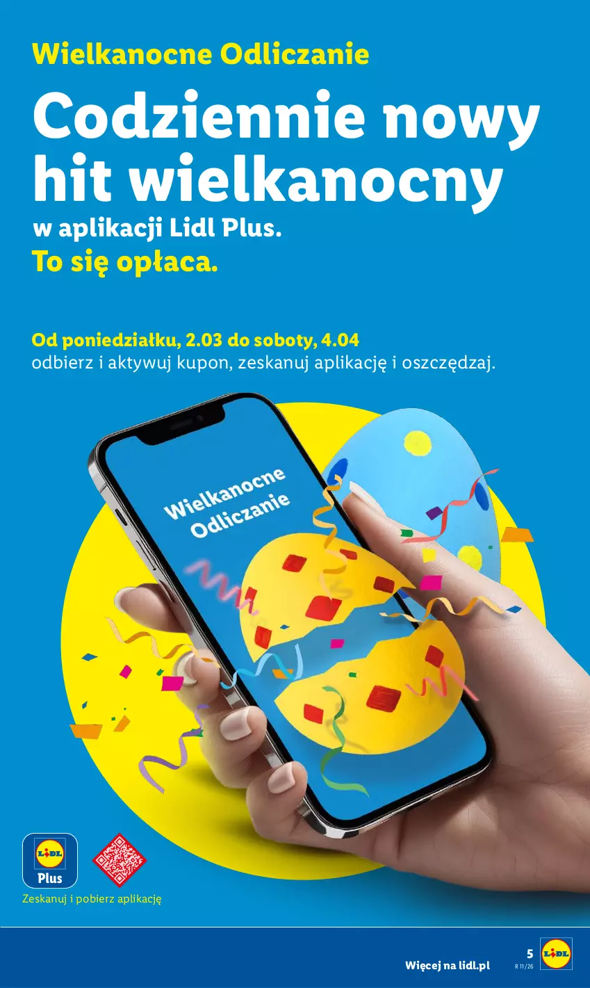 Gazetka promocyjna Lidl - Oferta ważna od 9.03 - ważna 09.03 do 14.03.2026 - strona 5