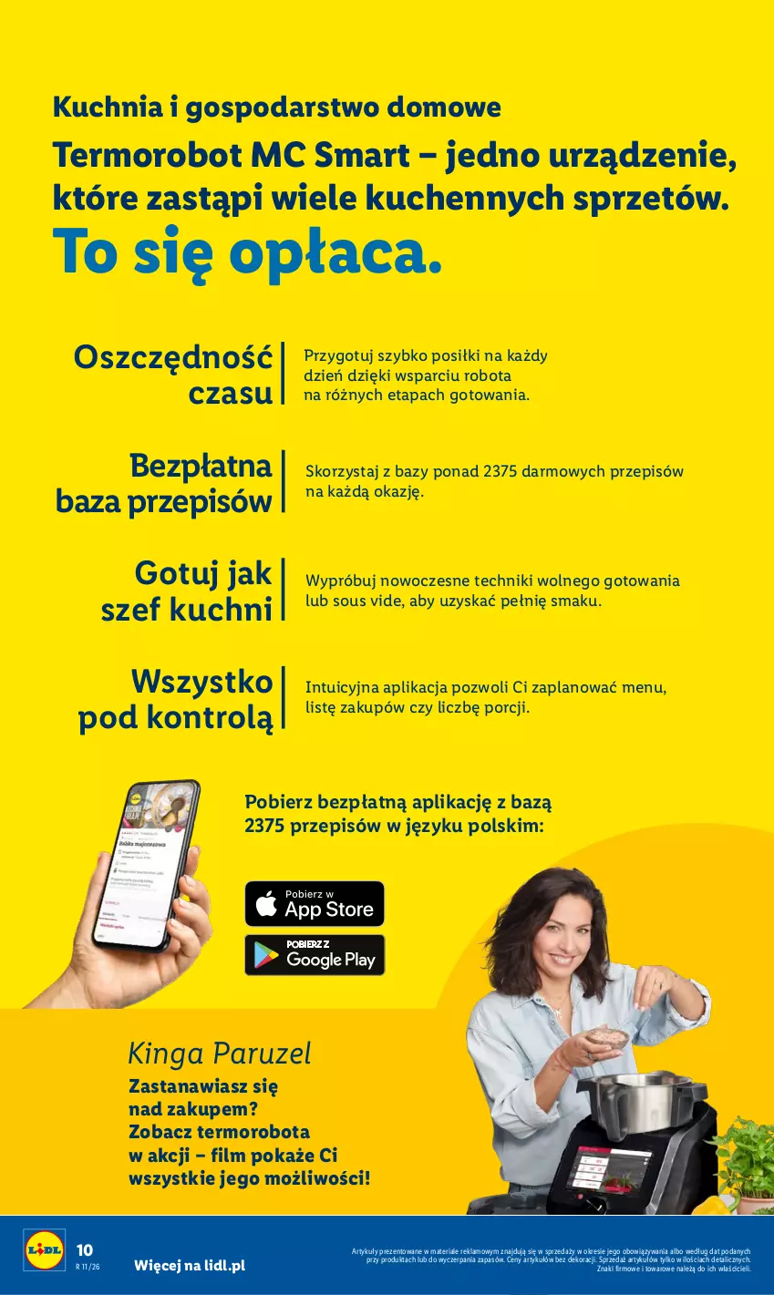 Gazetka promocyjna Lidl - Oferta ważna od 9.03 - ważna 09.03 do 14.03.2026 - strona 8 - produkty: Kuchnia, Por, Robot