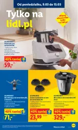 Gazetka promocyjna Lidl - Oferta ważna od 9.03 - Gazetka - ważna od 14.03 do 14.03.2026 - strona 11 - produkty: Silvercrest, Ser, Noż, Kuchnia, Mikser, Robot