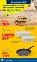 Gazetka promocyjna Lidl - Oferta ważna od 9.03 - Gazetka - ważna od 14.03 do 14.03.2026 - strona 22 - produkty: Piec, Silvercrest, Por, Kuchnia, Pojemnik, Patelnia, Fa