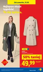 Gazetka promocyjna Lidl - Oferta ważna od 9.03 - Gazetka - ważna od 14.03 do 14.03.2026 - strona 3 - produkty: Trencz