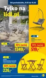 Gazetka promocyjna Lidl - Oferta ważna od 9.03 - Gazetka - ważna od 14.03 do 14.03.2026 - strona 33 - produkty: Ivar, Stół, Fotel, Stół rozkładany