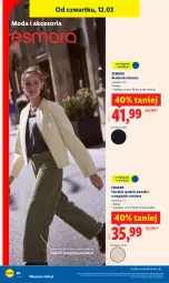 Gazetka promocyjna Lidl - Oferta ważna od 9.03 - Gazetka - ważna od 14.03 do 14.03.2026 - strona 38 - produkty: Gra, Moda, Spodnie, Grafika