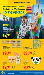 Gazetka promocyjna Lidl - Oferta ważna od 9.03 - Gazetka - ważna od 14.03 do 14.03.2026 - strona 44 - produkty: Zabawka, Obraz, Olej, Fa