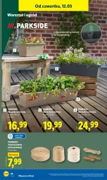 Gazetka promocyjna Lidl - Oferta ważna od 9.03 - Gazetka - ważna od 14.03 do 14.03.2026 - strona 48 - produkty: Parkside, Regał, Sznurek, Ogród
