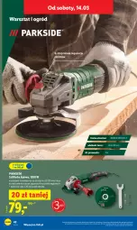 Gazetka promocyjna Lidl - Oferta ważna od 9.03 - Gazetka - ważna od 14.03 do 14.03.2026 - strona 52 - produkty: Parkside, Top, Szlifierka kątowa, Szlifierka, Ogród