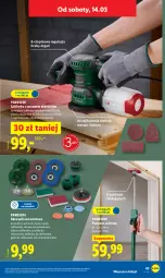 Gazetka promocyjna Lidl - Oferta ważna od 9.03 - Gazetka - ważna od 14.03 do 14.03.2026 - strona 53 - produkty: Parkside, Top, Por, Talerz, Szlifierka, Lakier