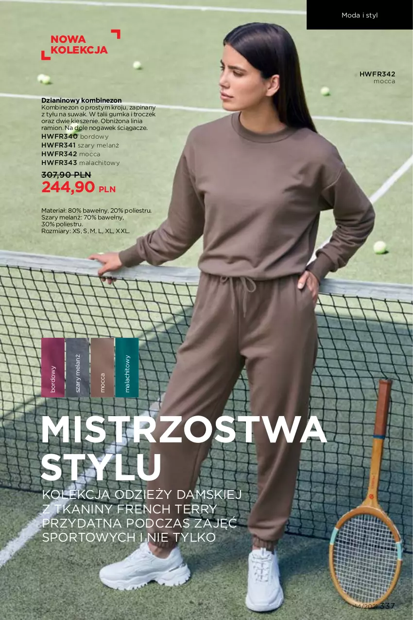 Gazetka promocyjna Faberlic - Gazetka - ważna 27.09 do 10.10.2021 - strona 337 - produkty: Kombinezon, Moda, Por, Sport