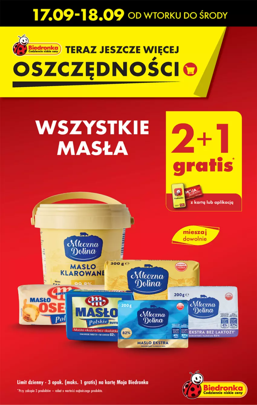 Gazetka promocyjna Biedronka - Od poniedzialku - ważna 16.09 do 21.09.2024 - strona 5 - produkty: Dron, Gra, Masło, Tera