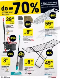 Gazetka promocyjna Intermarche - Gazetka - ważna od 19.07 do 19.07.2021 - strona 37 - produkty: Teleskop, Top, Sok, Mop, Deska do prasowania, Rörets, Suszarka do ubrań, Wkład do mopa, Ręcznik, Suszarka