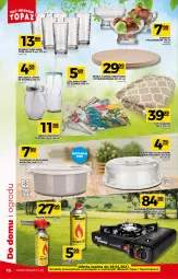 Gazetka promocyjna Topaz - Gazetka - Gazetka - ważna od 28.04 do 28.04.2021 - strona 18 - produkty: Top, Ser, Pur, Koc, Pojemnik, Tusz, Szklanka, Obrus, Kuchenki mikrofalowe, Fa