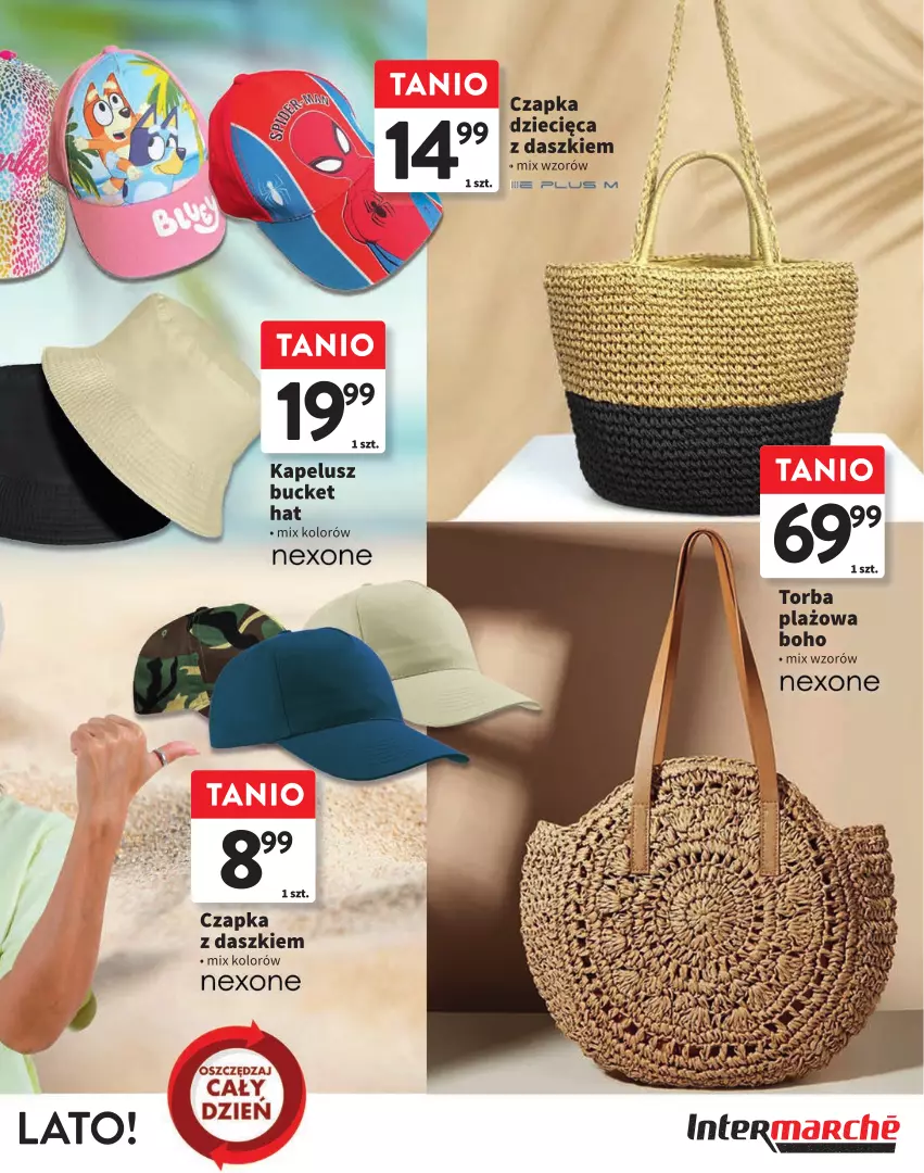 Gazetka promocyjna Intermarche - Gazetka Intermarche - ważna 06.06 do 26.06.2024 - strona 19 - produkty: Czapka, Dzieci, Torba