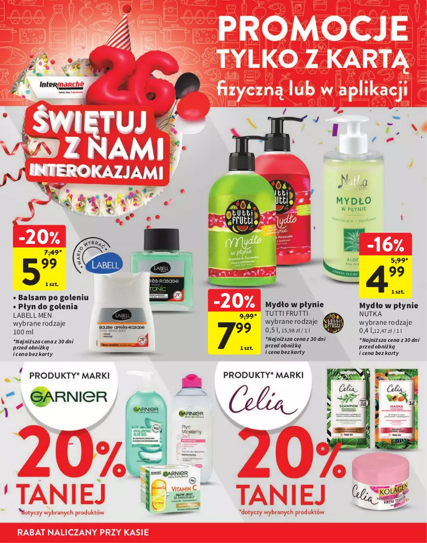 Gazetka promocyjna Intermarche - Gazetka Intermarche - ważna 21.09 do 04.10.2023 - strona 18 - produkty: Balsam po goleniu, Bell, Mydło, Mydło w płynie