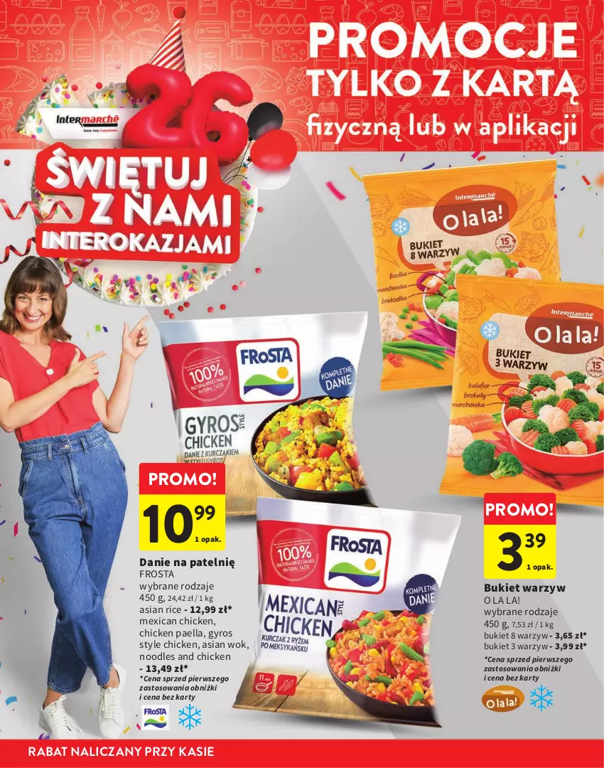 Gazetka promocyjna Intermarche - Gazetka Intermarche - ważna 21.09 do 04.10.2023 - strona 6 - produkty: Bukiet, Bukiet warzyw, Frosta, Gyros