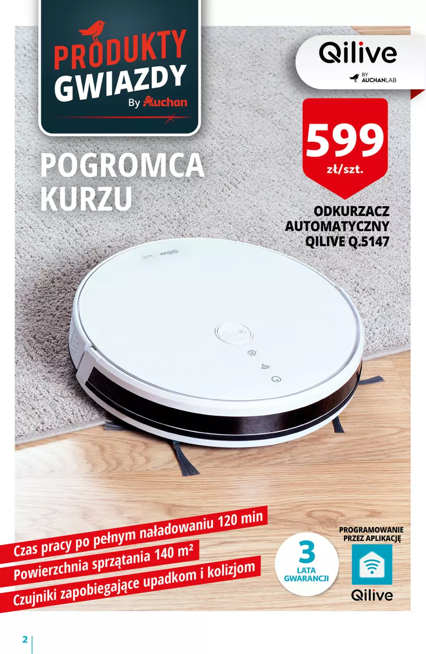 Gazetka promocyjna Auchan - Qilive Hipermarkety - ważna 01.09 do 30.09.2022 - strona 2 - produkty: Gra